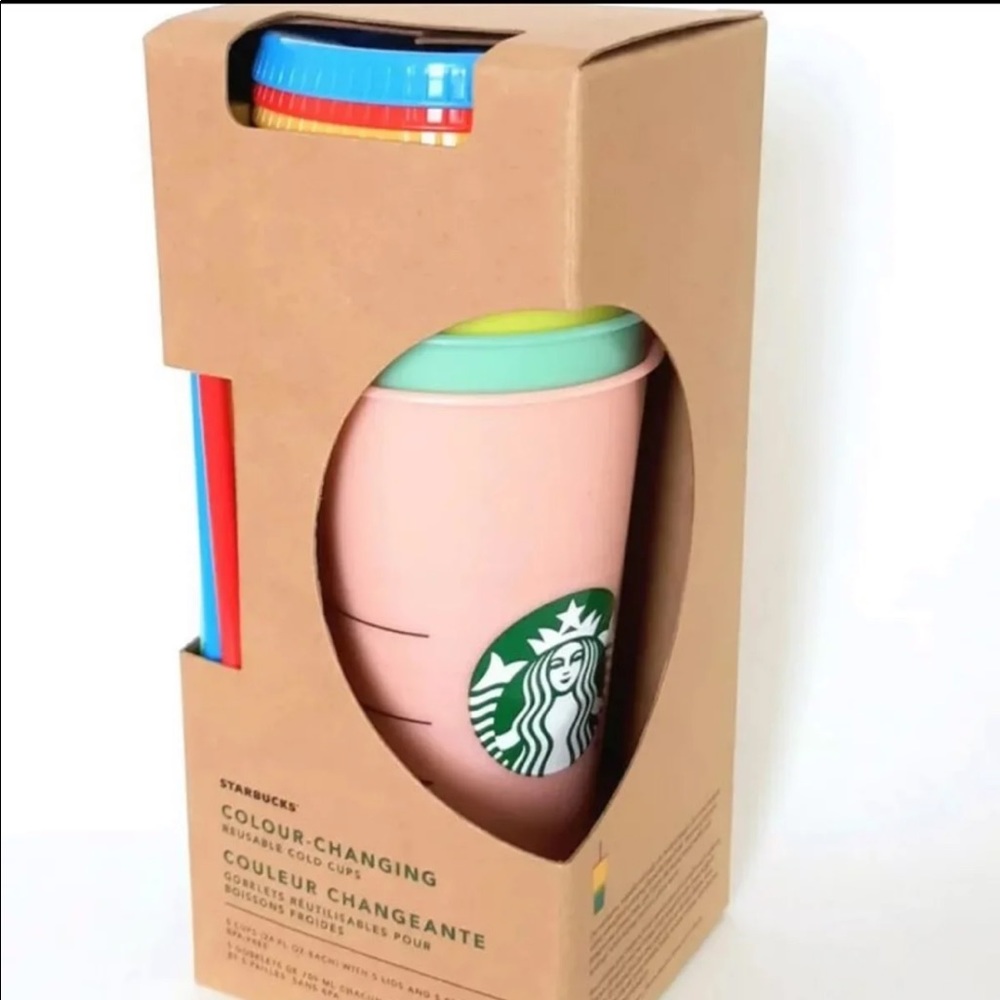 Color changing Starbucks tumblr